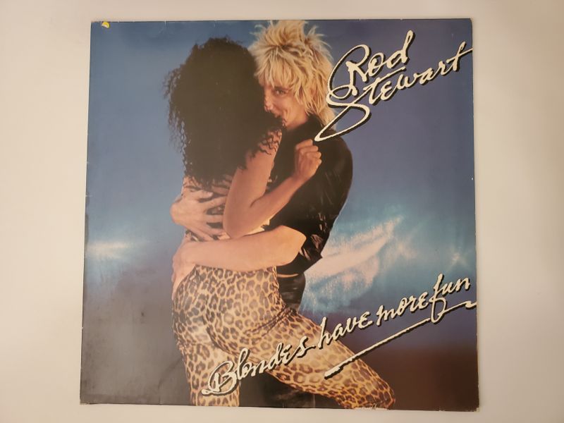 Rod Stewart Blondes Have More Fun vinyl record